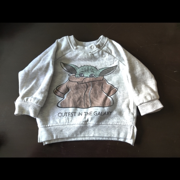 Disney Other - Disney The Mandalorian Grogu Infant Sweater